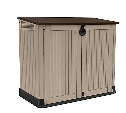 Keter Store It Out Midi Beige & brown 880L Garden storage box